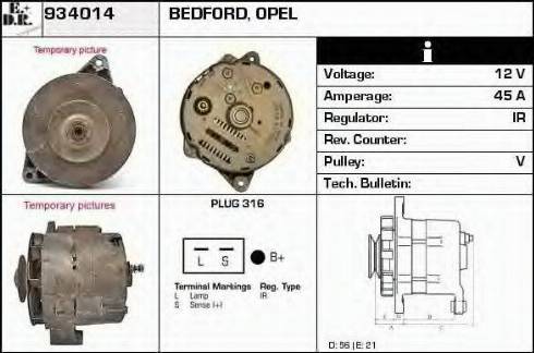 EDR 934014 - Alternator www.molydon.hr