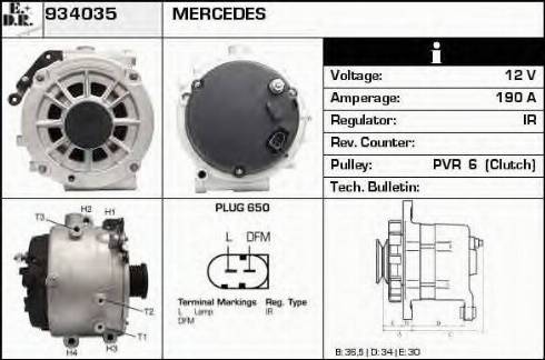 EDR 934035 - Alternator www.molydon.hr