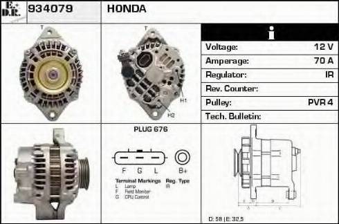 EDR 934079 - Alternator www.molydon.hr