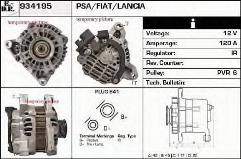 EDR 934195 - Alternator www.molydon.hr