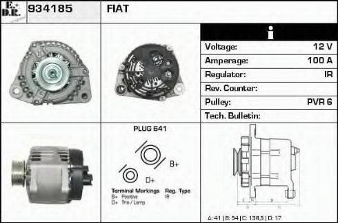 EDR 934185 - Alternator www.molydon.hr