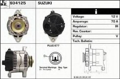 EDR 934125 - Alternator www.molydon.hr