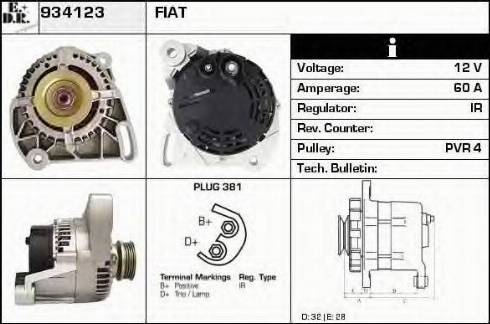 EDR 934123 - Alternator www.molydon.hr