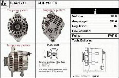 EDR 934179 - Alternator www.molydon.hr