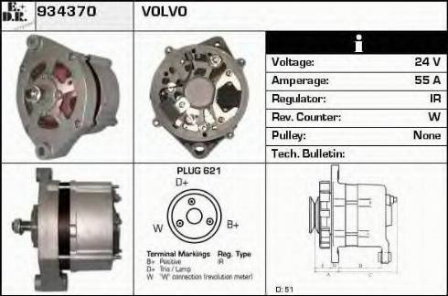 EDR 934370 - Alternator www.molydon.hr