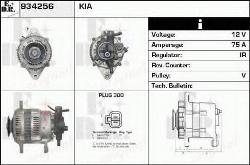 EDR 934256 - Alternator www.molydon.hr