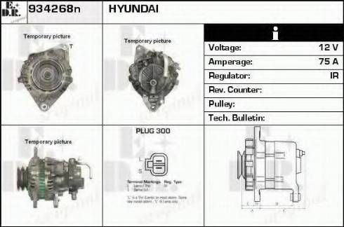 EDR 934268N - Alternator www.molydon.hr