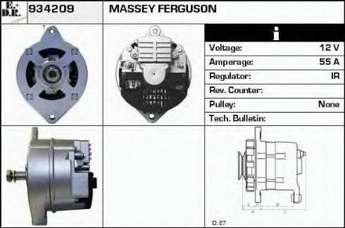 EDR 934209 - Alternator www.molydon.hr