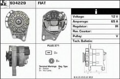 EDR 934229 - Alternator www.molydon.hr