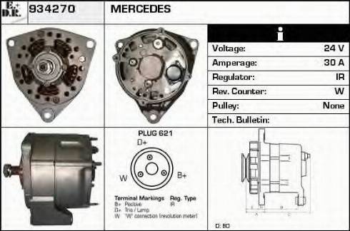 EDR 934270 - Alternator www.molydon.hr