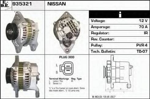 EDR 935321 - Alternator www.molydon.hr