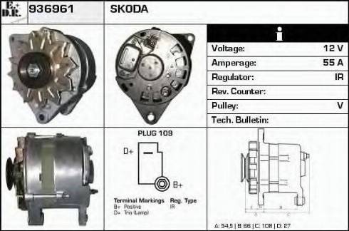 EDR 936961 - Alternator www.molydon.hr