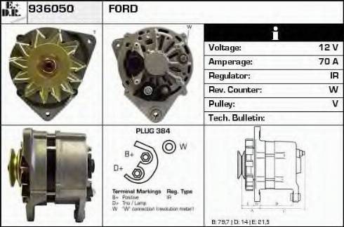 EDR 936050 - Alternator www.molydon.hr