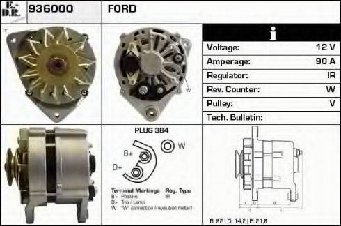 EDR 936000 - Alternator www.molydon.hr