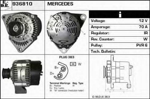 EDR 936810 - Alternator www.molydon.hr