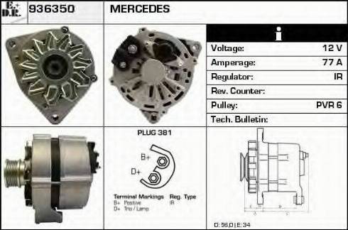 EDR 936350 - Alternator www.molydon.hr