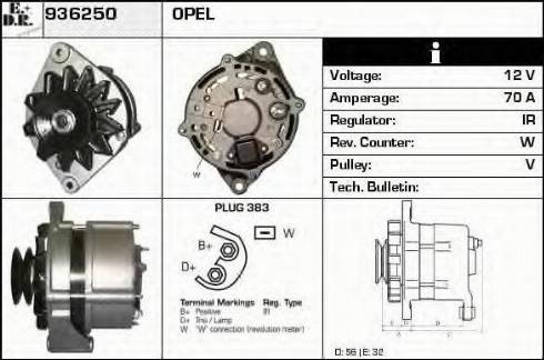 EDR 936250 - Alternator www.molydon.hr