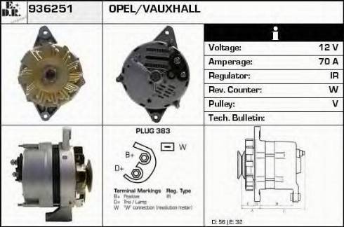 EDR 936251 - Alternator www.molydon.hr