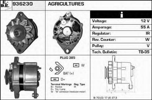 EDR 936230 - Alternator www.molydon.hr