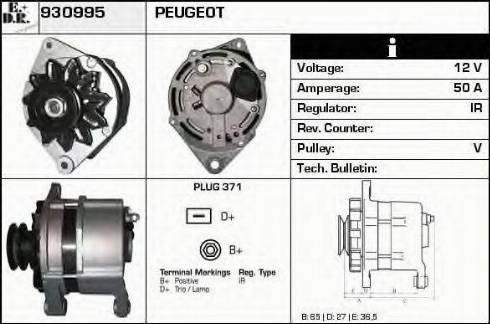 EDR 930995 - Alternator www.molydon.hr