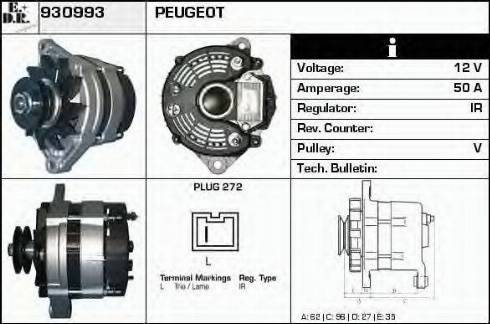 EDR 930993 - Alternator www.molydon.hr