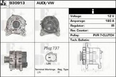 EDR 930913 - Alternator www.molydon.hr