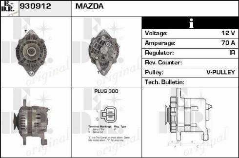 EDR 930912 - Alternator www.molydon.hr