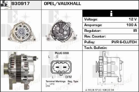 EDR 930917 - Alternator www.molydon.hr