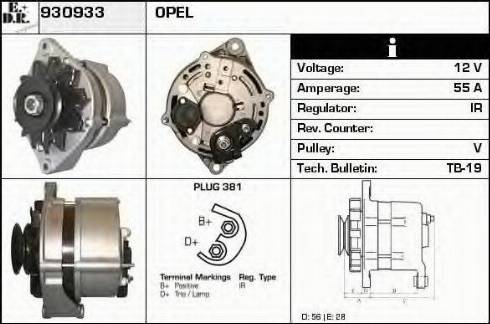 EDR 930933 - Alternator www.molydon.hr