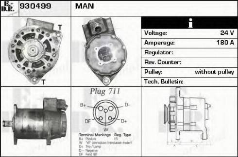 EDR 930499 - Alternator www.molydon.hr