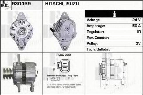 EDR 930469 - Alternator www.molydon.hr