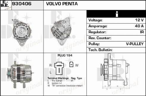 EDR 930406 - Alternator www.molydon.hr