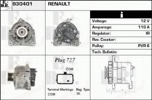 EDR 930401 - Alternator www.molydon.hr