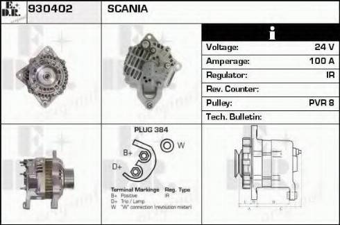 EDR 930402 - Alternator www.molydon.hr