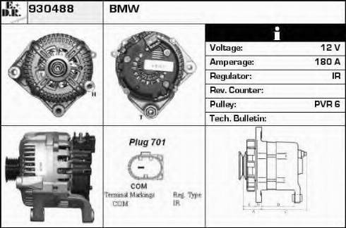 EDR 930488 - Alternator www.molydon.hr