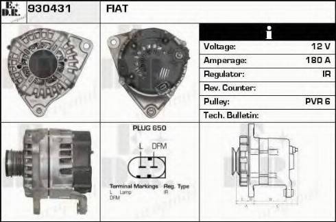 EDR 930431 - Alternator www.molydon.hr