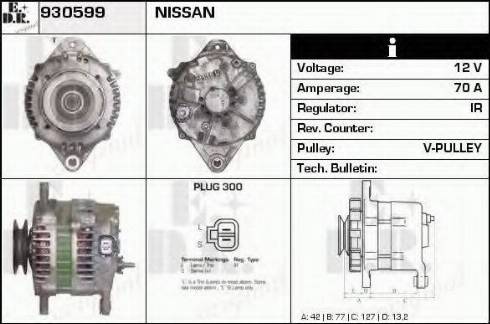 EDR 930599 - Alternator www.molydon.hr