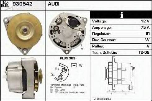 EDR 930542 - Alternator www.molydon.hr