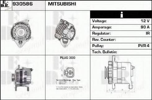 EDR 930586 - Alternator www.molydon.hr