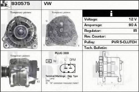 EDR 930575 - Alternator www.molydon.hr