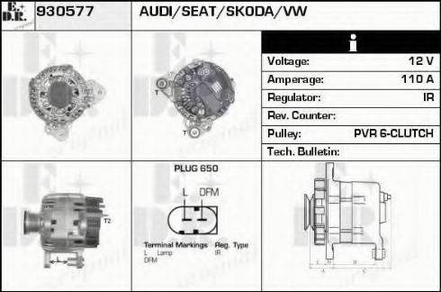 EDR 930577 - Alternator www.molydon.hr