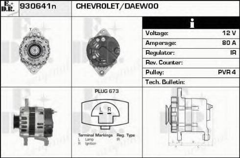 EDR 930641N - Alternator www.molydon.hr