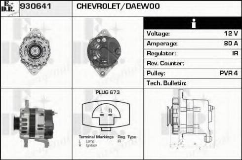 EDR 930641 - Alternator www.molydon.hr