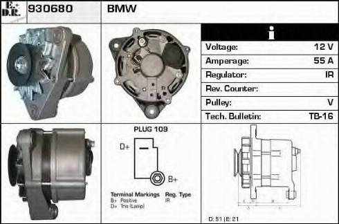 EDR 930680 - Alternator www.molydon.hr