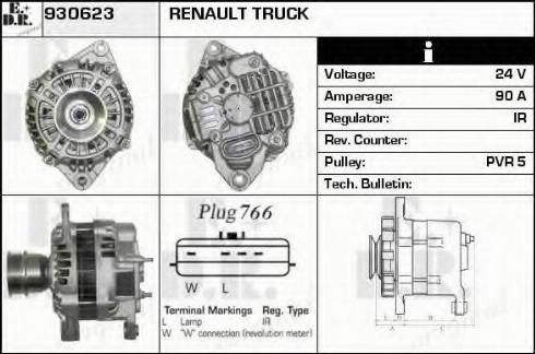 EDR 930623 - Alternator www.molydon.hr