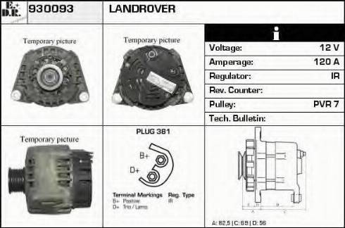 EDR 930093 - Alternator www.molydon.hr