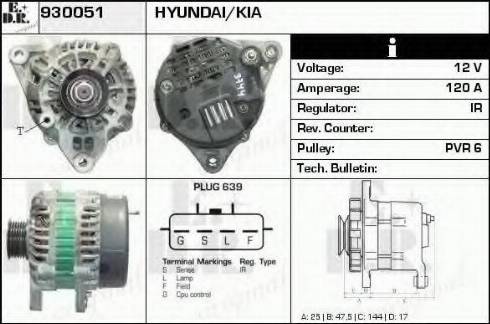 EDR 930051 - Alternator www.molydon.hr