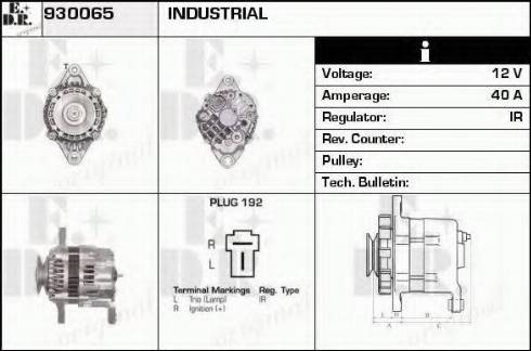 EDR 930065 - Alternator www.molydon.hr