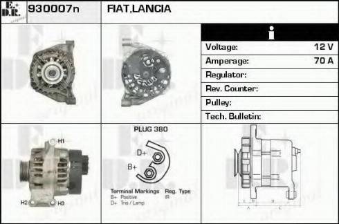 EDR 930007N - Alternator www.molydon.hr