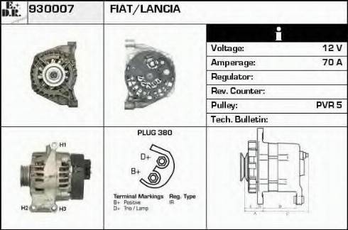 EDR 930007 - Alternator www.molydon.hr